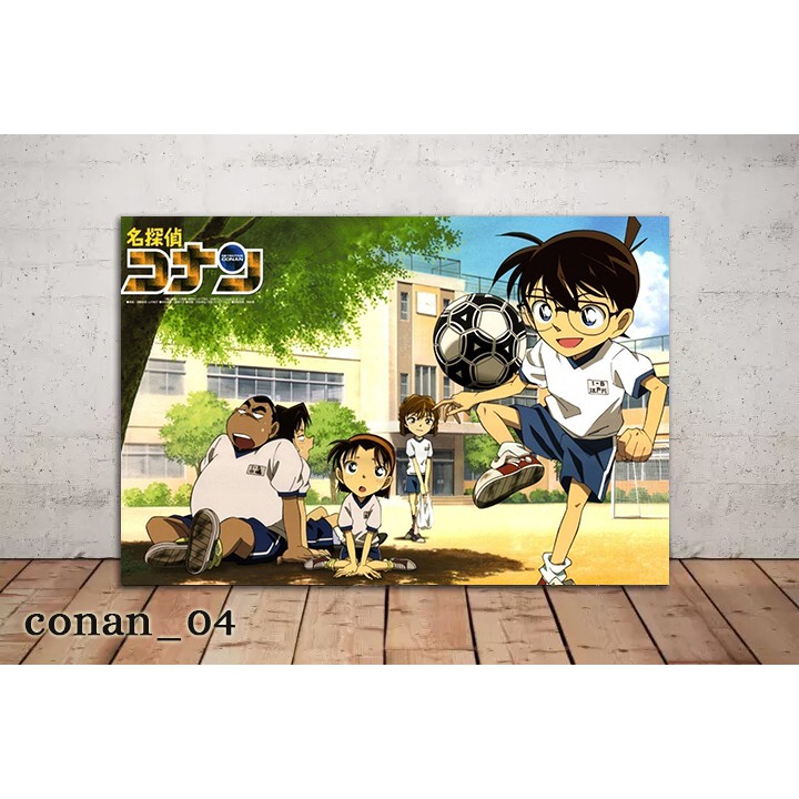 Poster Kayu Detective Conan/Hiasan Dinding Kayu mdf 6mm/Dekorasi Dinding/Dekorasi Kamar/Poster Conan