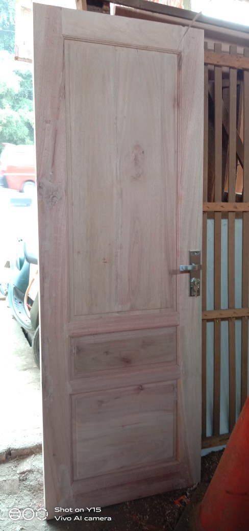 1 Set | Silinder Kunci Teson Besar - Kecil / Jantung Kuningan / Cylinder Press Door Lock Key