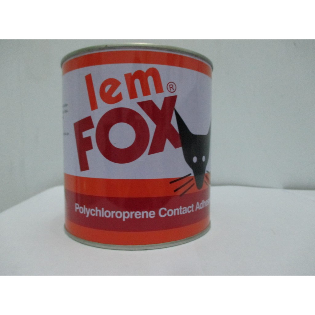 

LEM FOX KUNING 600 GR / LEM KARPET SENDAL KULIT KAYU HPL KARET