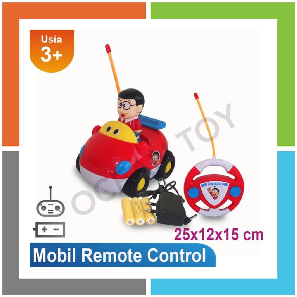 Mainan Anak Mobil R C Remote Control Doraemon Series - 1804