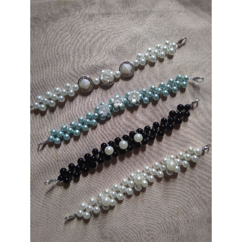 Konektor Masker Hijab Mutiara / Konektor masker Mutiara