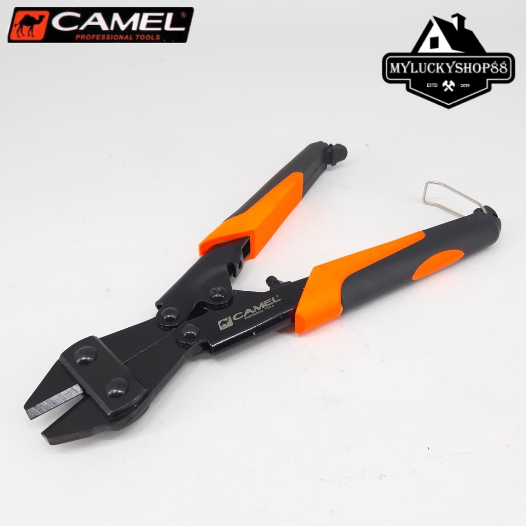 Gunting Potong Kawat Besi Baja Rantai Camel Bolt Cutter Mini 9 Inch