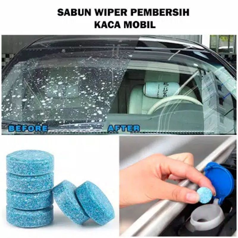 JG - PEMBERSIH KACA MOBIL - TABLET WIPER - PEMBERSIH JAMUR KACA