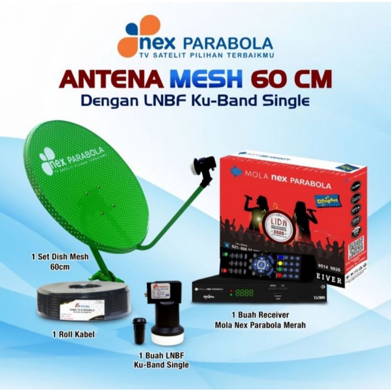 Paket parabola mini NEX PARABOLA