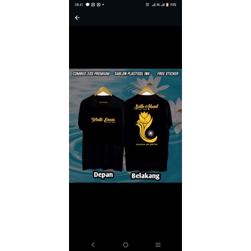 KAOS PSHT LOGO RESMI 1 ABAD TERATE EMAS