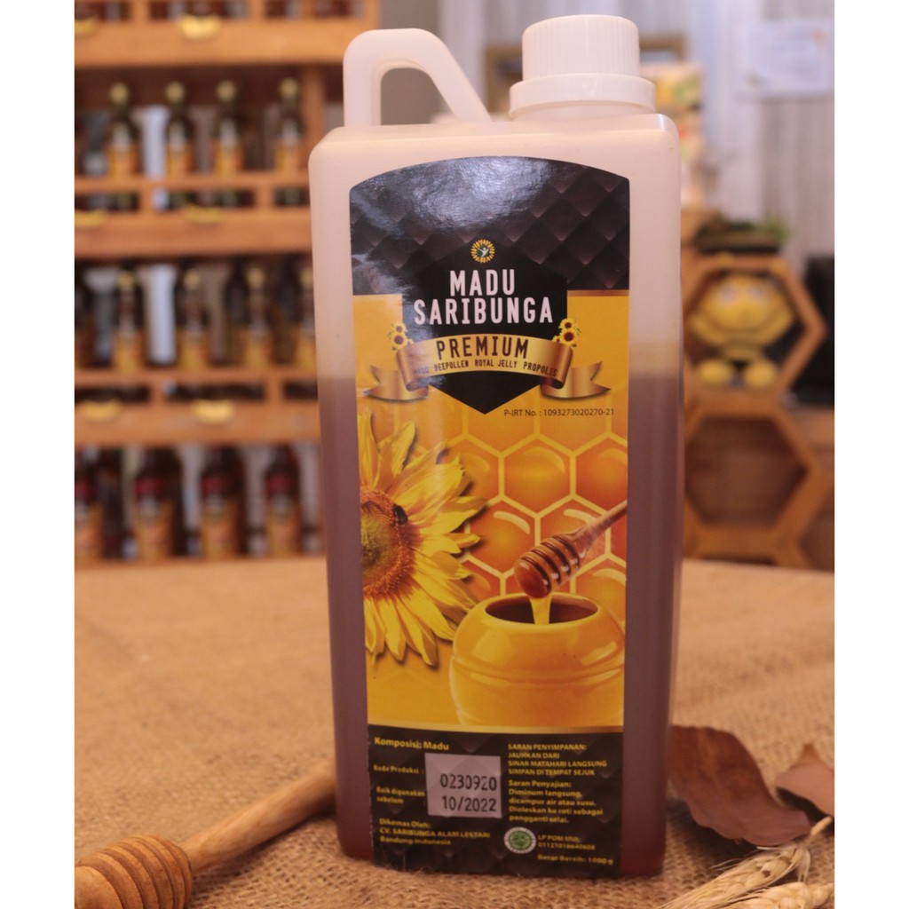 

Madu Premium Saribunga 1000gr Dirigen