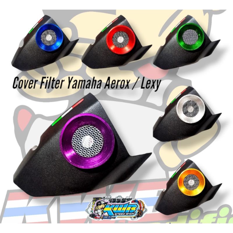 Cover filter veloscope yamaha aerox / lexi bahan original