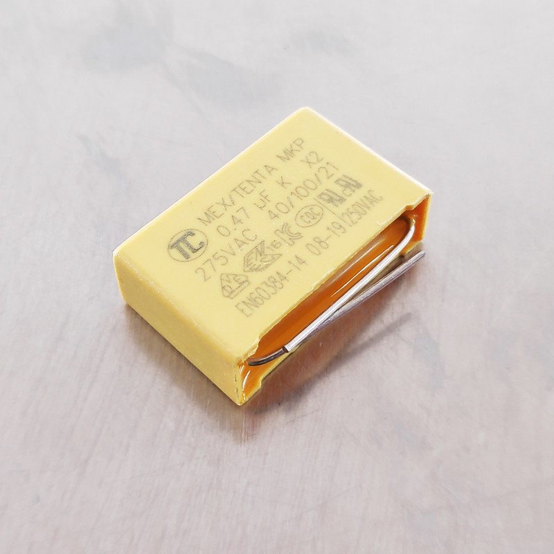 KAPASITOR MKP 0,47µF 275V MKP CAPACITOR 0,47µF 275V 474N 275V 470N 275V MPX CLASS X2