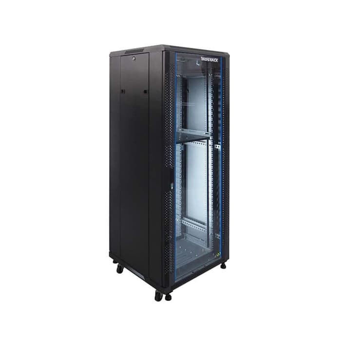 Indorack IR6032G Standing Close Rack 19&quot; 32U Glass Door Depth 600mm STANDING CLOSE RACK 32U INDORACK