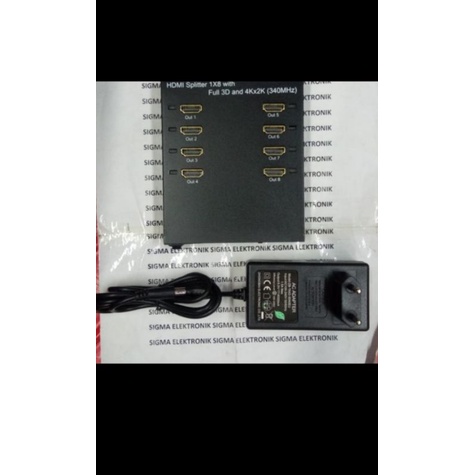 HDMI SPLITTER 8 PORT Z TEK