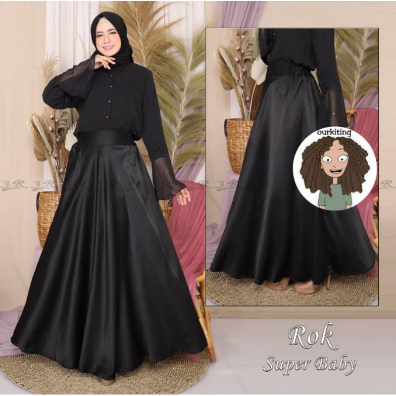 ROK PANJANG MAXMARA std fit xxl / ROK / ROK LEBAR / ROK PESTA / ROK BIG SIZE