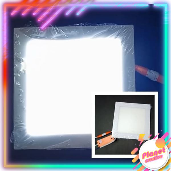 Lampu Panel Plafon Rumah LED Kotak Cahaya Putih