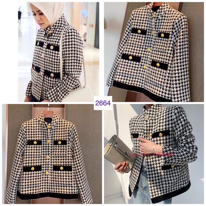 BLAZER KARDIGAN WANITA KEKINIAN IMPORT RAJUT KNIT JUMBO BASIC CASUAL LENGAN PANJANG