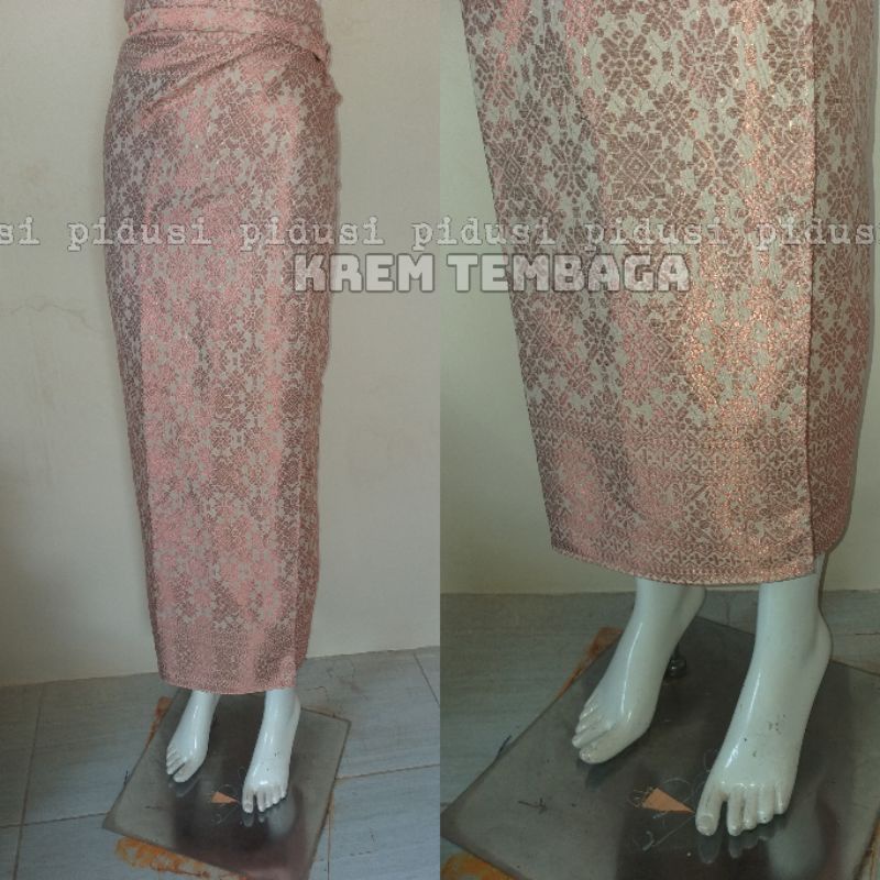 Rok songket lilit jumbo