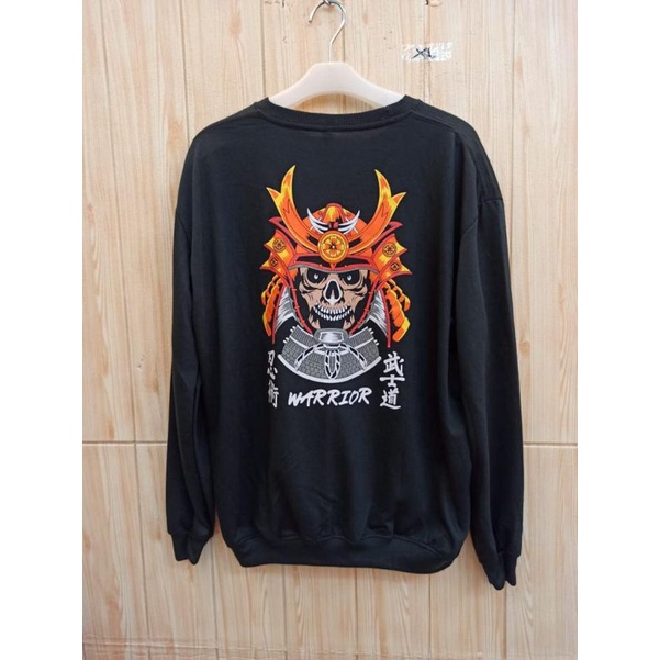 CREWNECK SWEATER SAMURAI MOTIF 5 READY