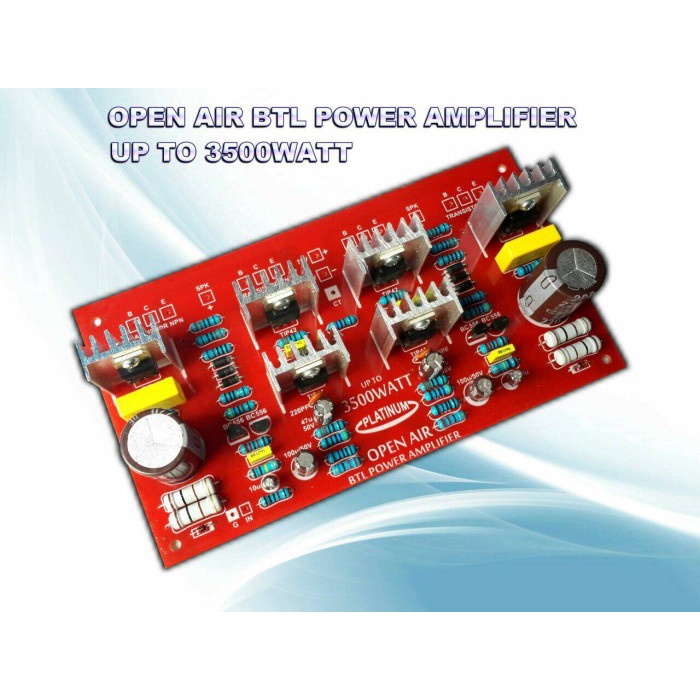 OPEN AIR BTL Power Amplifier