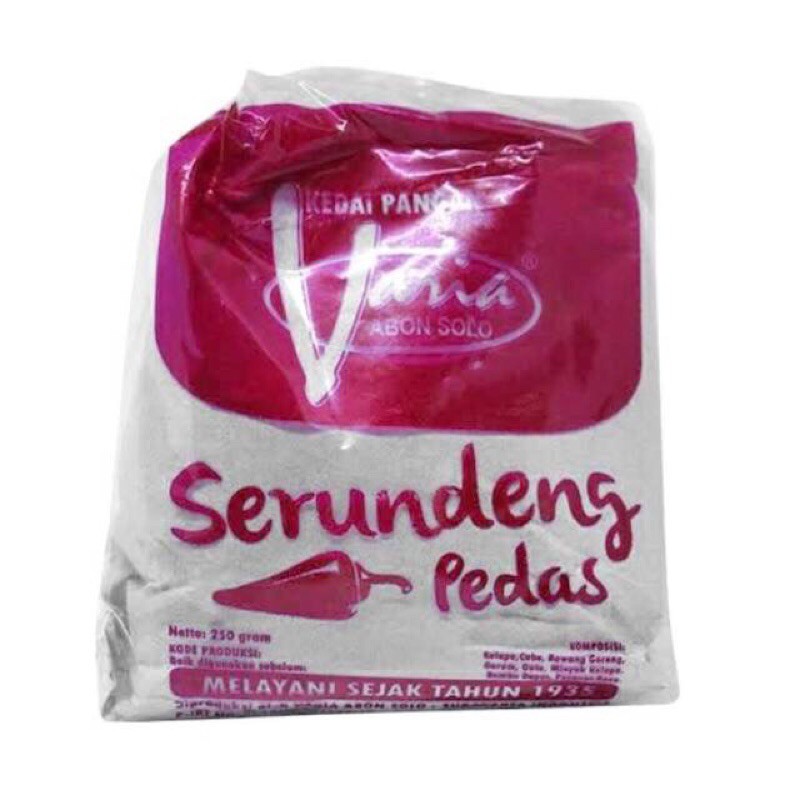 

SRUNDENG SERUNDENG VARIA PEDAS KHAS SOLO 250gr