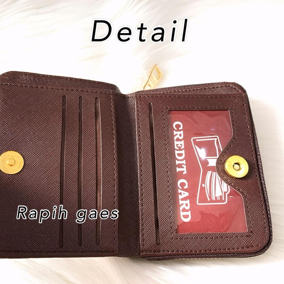 [JWH] Dompet Wanita Card kecil Lipat import Tumpuk Super serbaguna coach 441