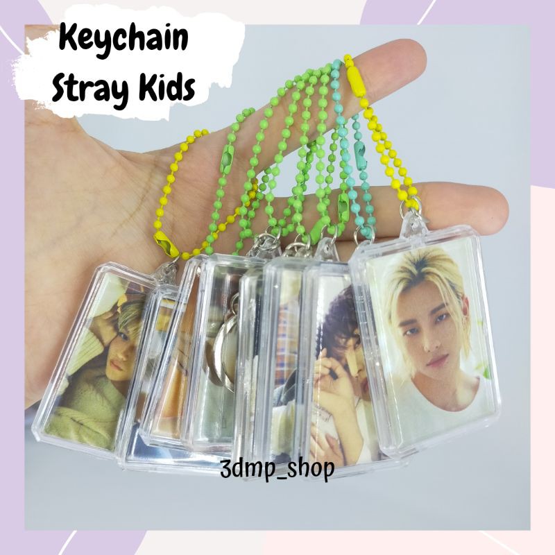 Gantungan kunci Ganci Keychain Stray kids Hyunjin felix leeknow bangchan changbin i.n han seungmin