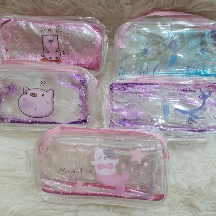 

Jual Family Toys Kotak Pensil Glitter Air Gliter Diskon