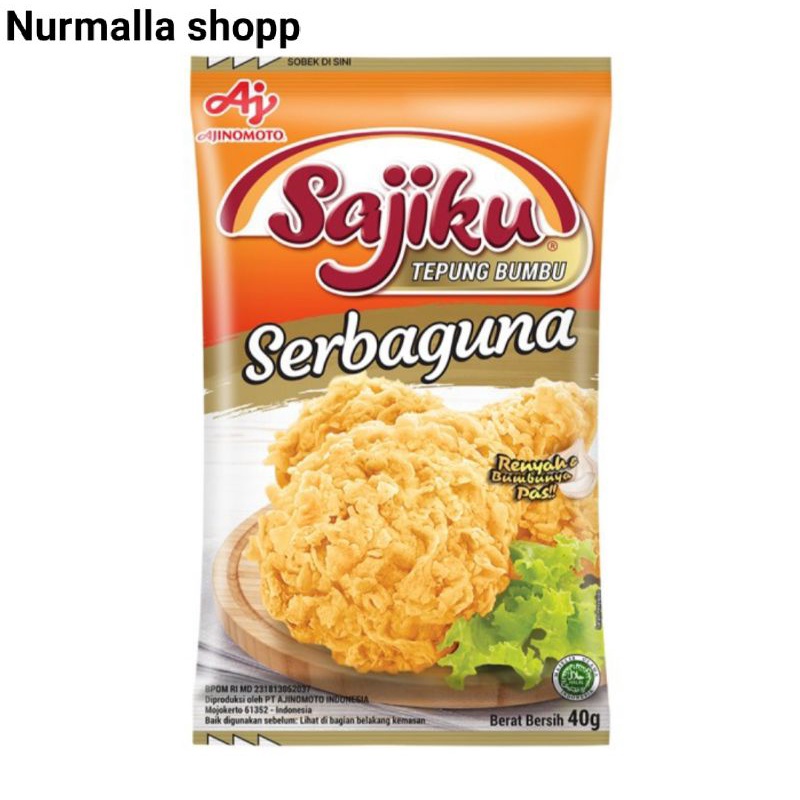 Sajiku® Tepung Bumbu Serba Guna Kemasan 40g (1pcs)