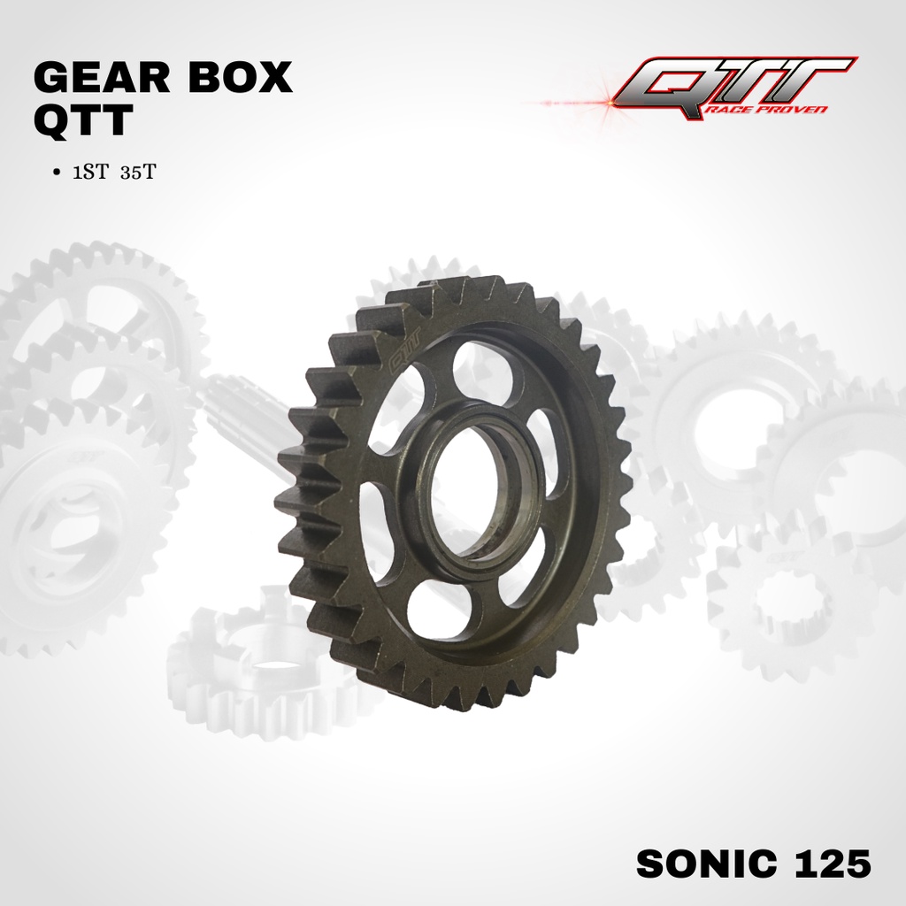 Gear Rasio gear box QTT Sonic 125 1st - 35T