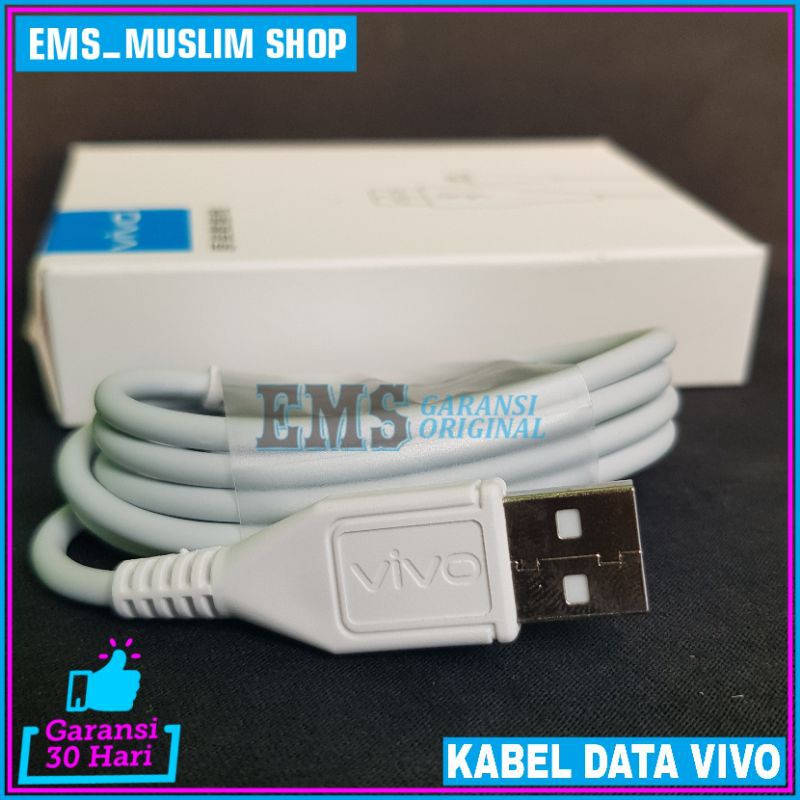 Kabel Data Fast Charging Vivo ORI USB ORIGINAL 100% Micro USB 2A