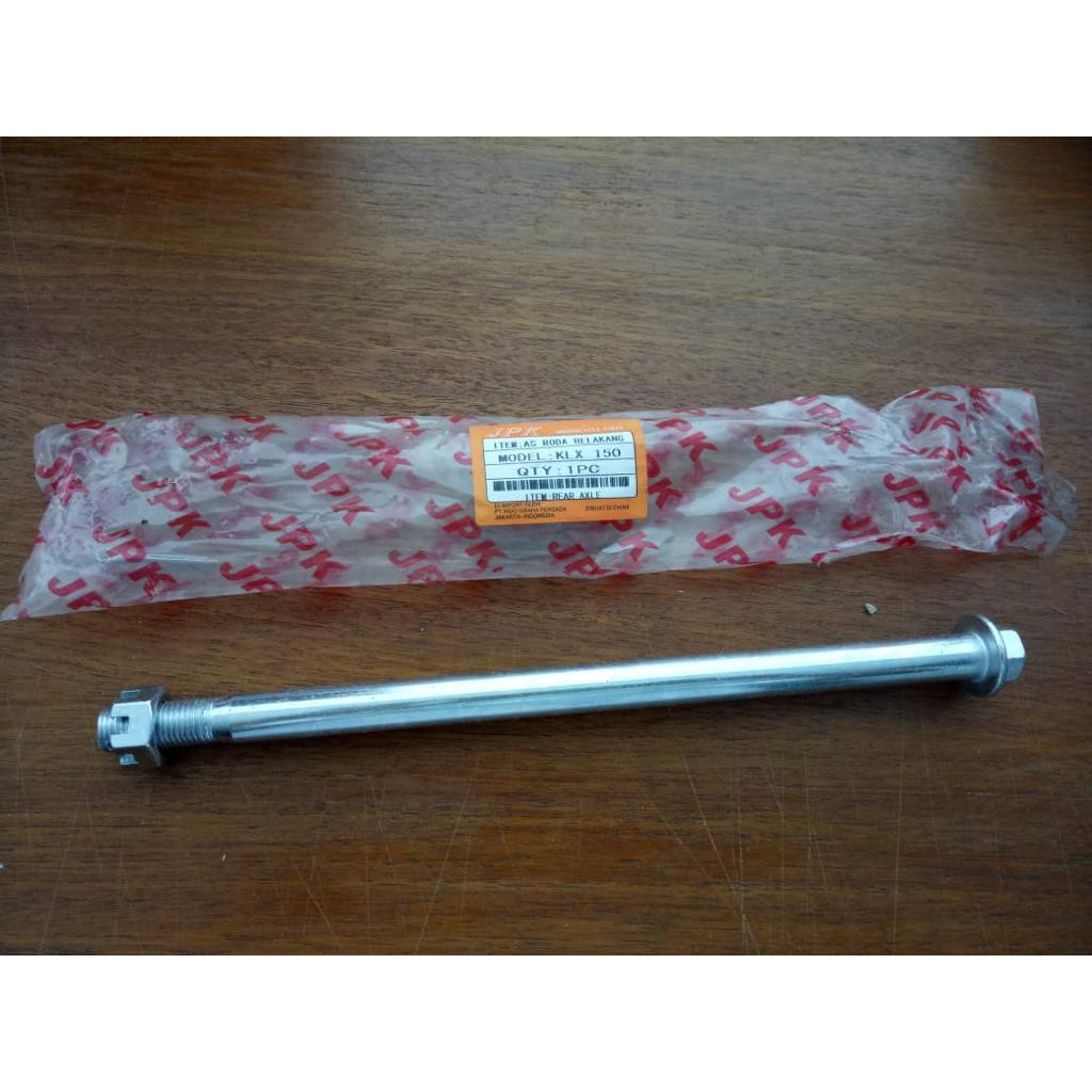 As Roda Belakang Klx 150, As roda Motor Klx