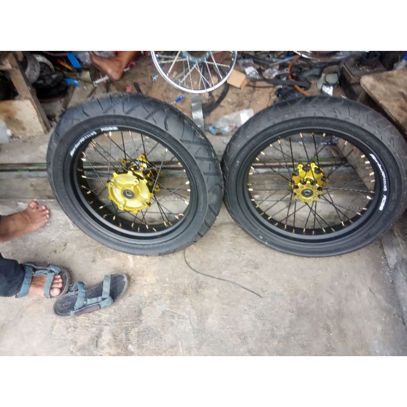 velg supermoto CRF 150L lebar 300-350 sprint XD