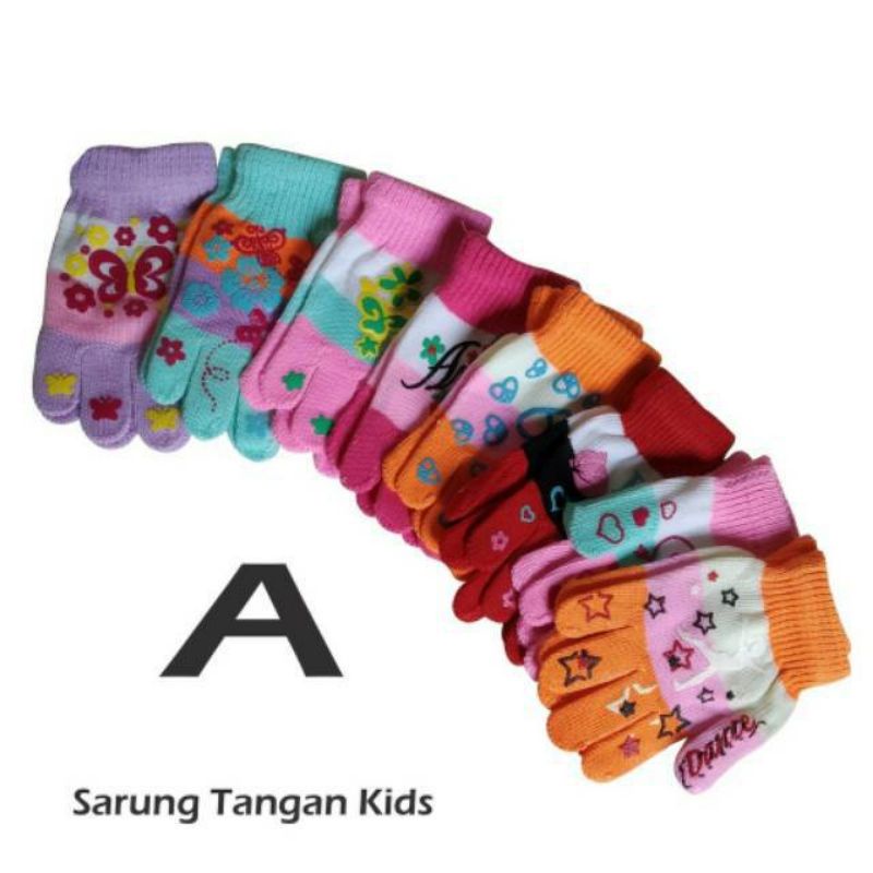 SARUNG TANGAN WOOL WANITA REMAJA/DEWASA /SARUNG TANGAN ANAK(MULTIWARNA/RANDOM)