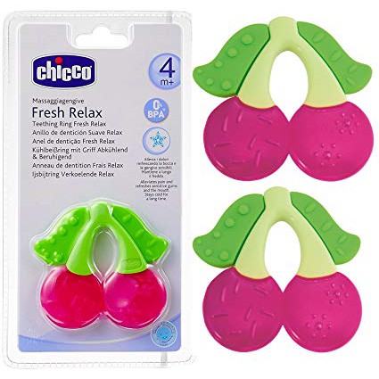 Chicco Teether CHERRY -  Fresh Relax 4m+