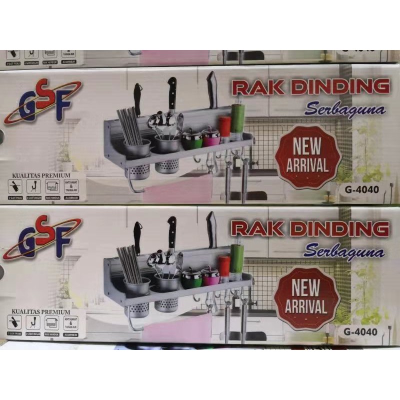 RAK DINDING SERBAGUNA GSF G-4040 / G 4040 / G4040 RAK DINDING DAPUR GSF G-4040 / G 4040 / G4040