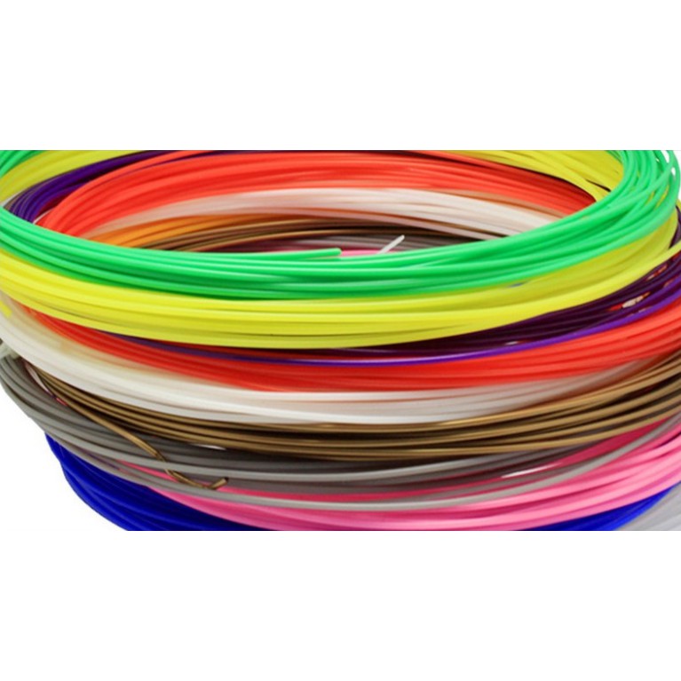 

10 Meter 3D ABS Tinta Refill Isi Ulang Pen Printer Filament 1.75mm ABS