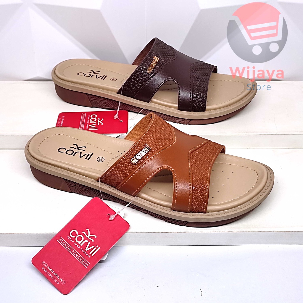 CARVIL ALVIDA SANDAL WANITA CARVIL ORIGINAL SENDAL SLOP SELOP CEWEK KASUAL CASUAL PEREMPUAN