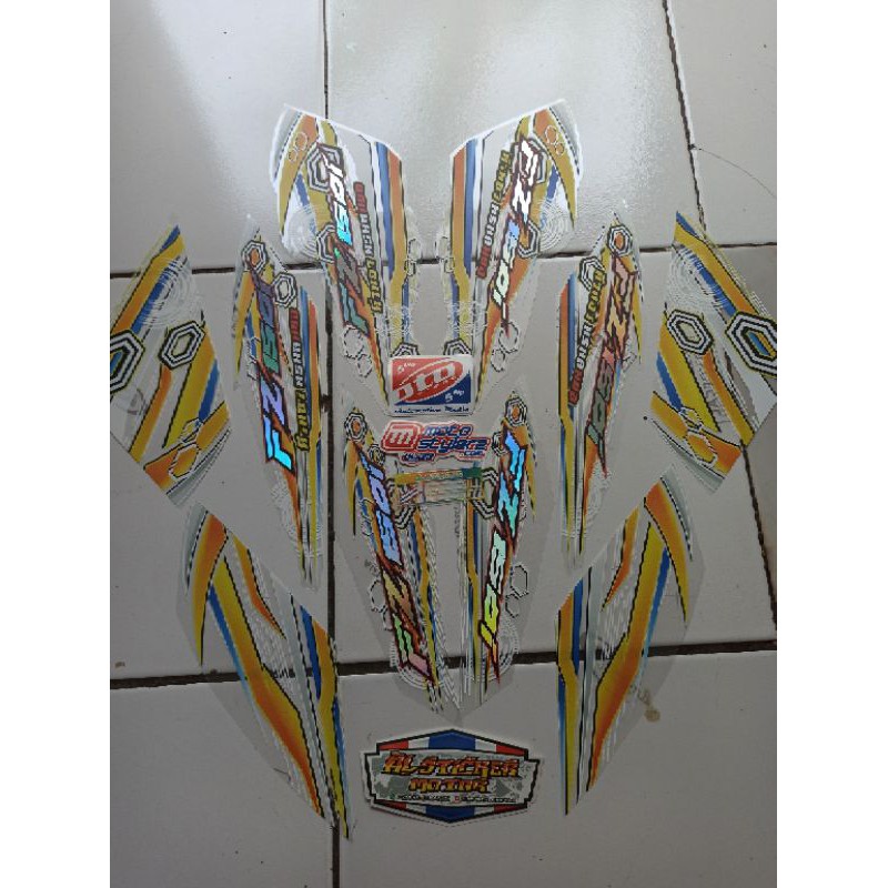 STRIPING TRANSPARAN HOLOGRAM NEW VIXION ADVANCE