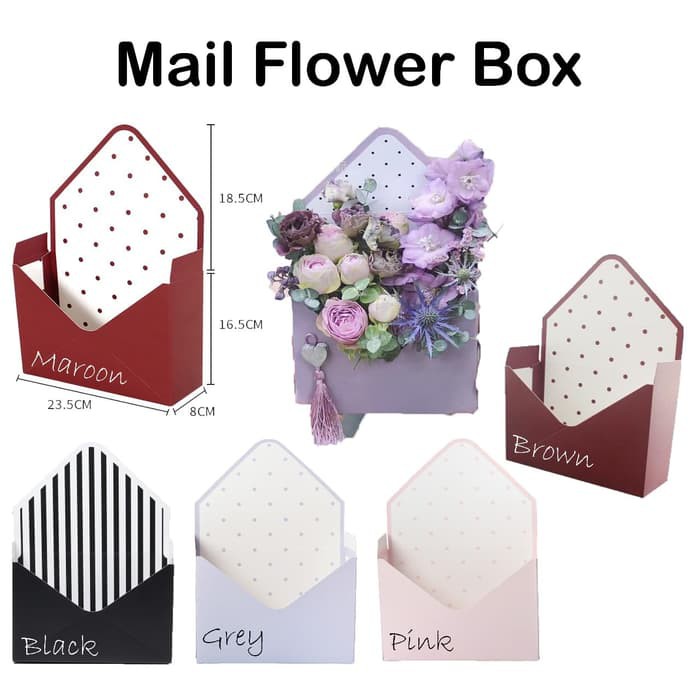 

KADO PERNIKAHAN Mail Flower Box - bloom box - box bunga - hadiah - kado - kotak bunga ADWA WAW