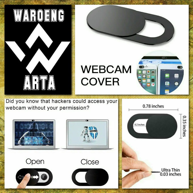Webcam Cover Laptop Smartphone