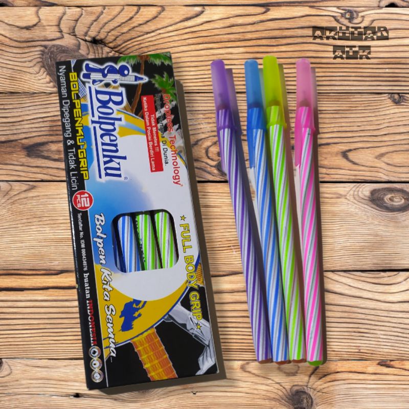 

Pulpen / Bolpen Bolpenku Lilin 0.5 (12Pcs) Bolpen Murah