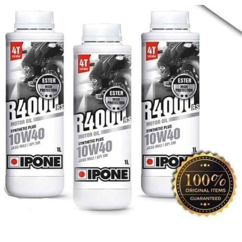 Oli Mesin IPONE R4000 RS 10W40 4T Oli Mesin Iphone