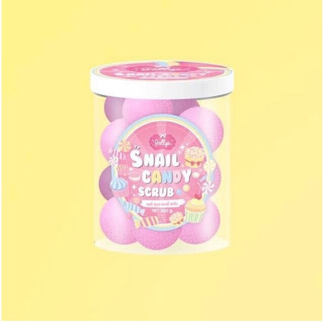 ✨SHASYA✨ JELLYS SNAIL CANDY SCRUB ORIGINAL BPOM