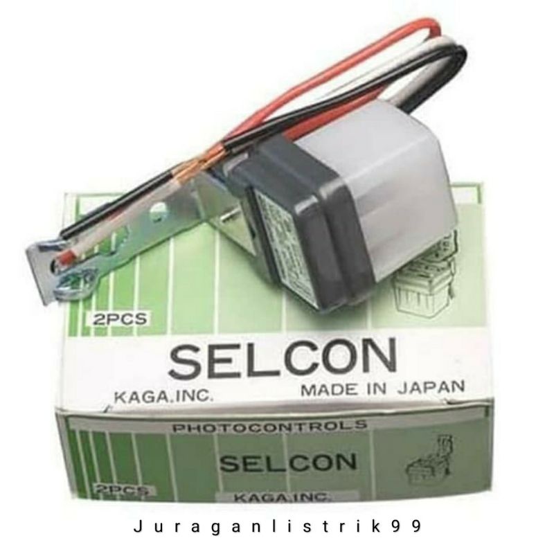 PhotoCell / Sensor Cahaya / PhotoCell Selcon 3A  / 6A Pilih Varian