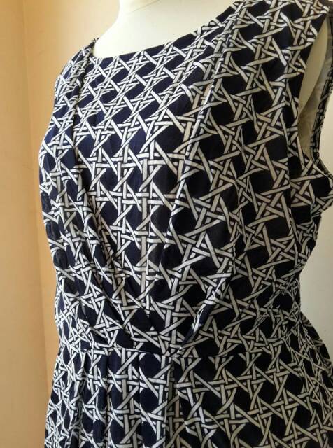 Crystal 80's patterns women's dress