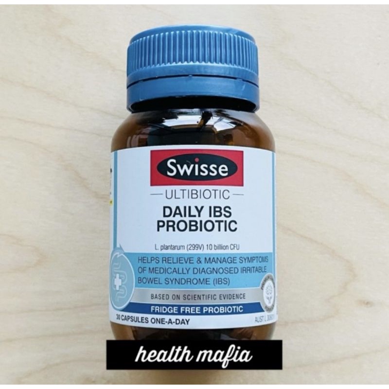 Swisse Ultibiotic Daily IBS Probiotic 30 Capsules