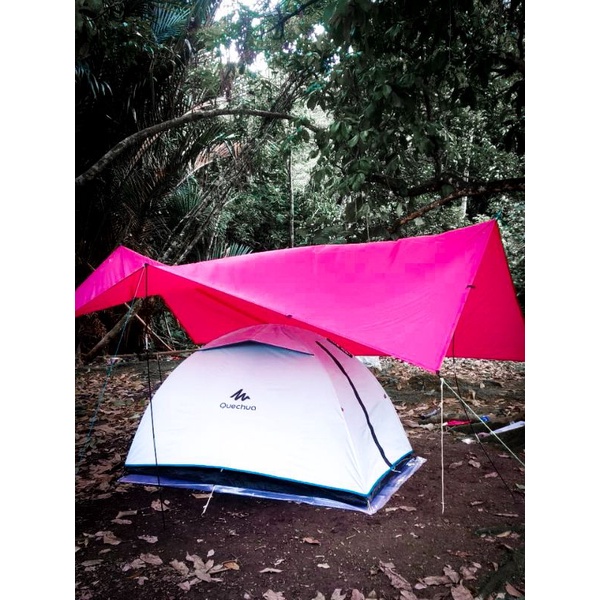 tenda Quechua arpenaz 2 fresh and black