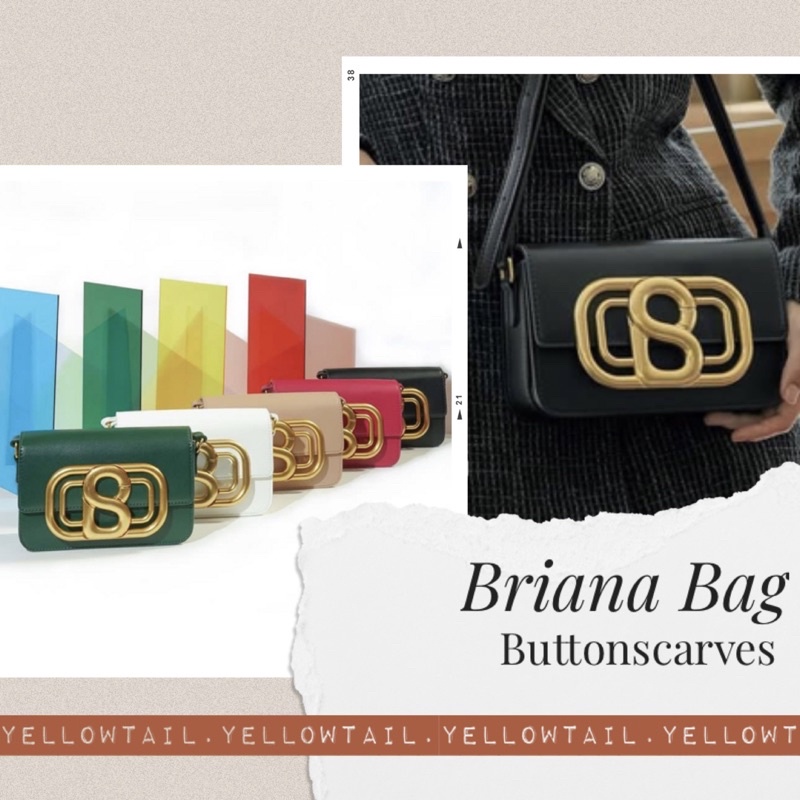 Briana Bag by Buttonscarves BS