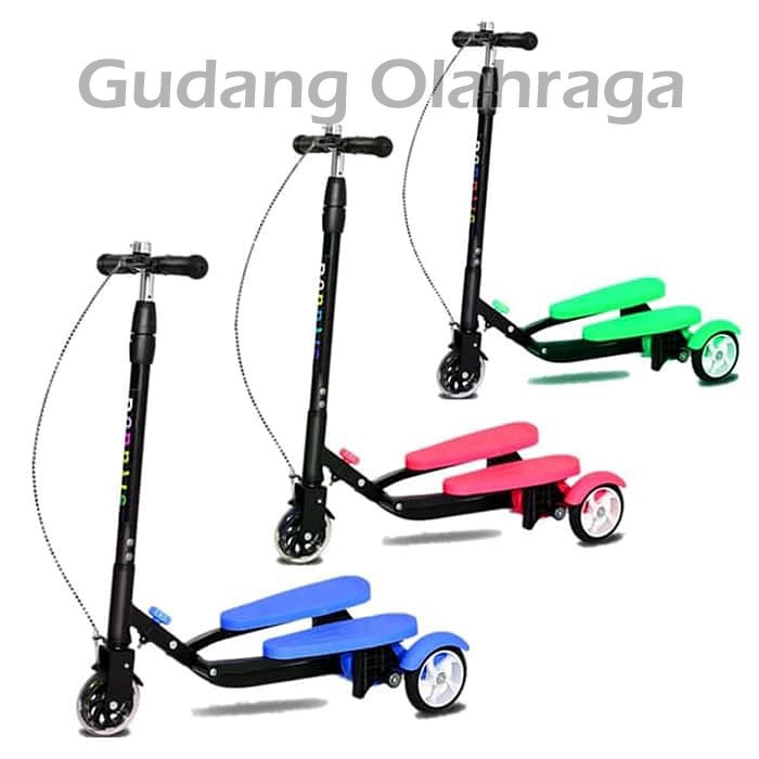 Skuter Anak Injak Genjot Dua Pedal / Mainan Scooter Anak Otoped Dual Pedal-1