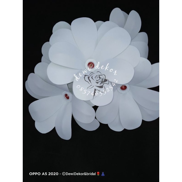 kap lampu bunga, kelopak lampu bunga, lampu bunga dekorasi