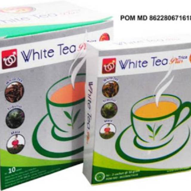 

WHITE TEA PLUSTRICA /10 sachet