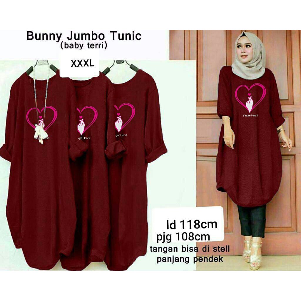 ATASAN WANITA TUNIX BUNNY LOVE FIT XXXL