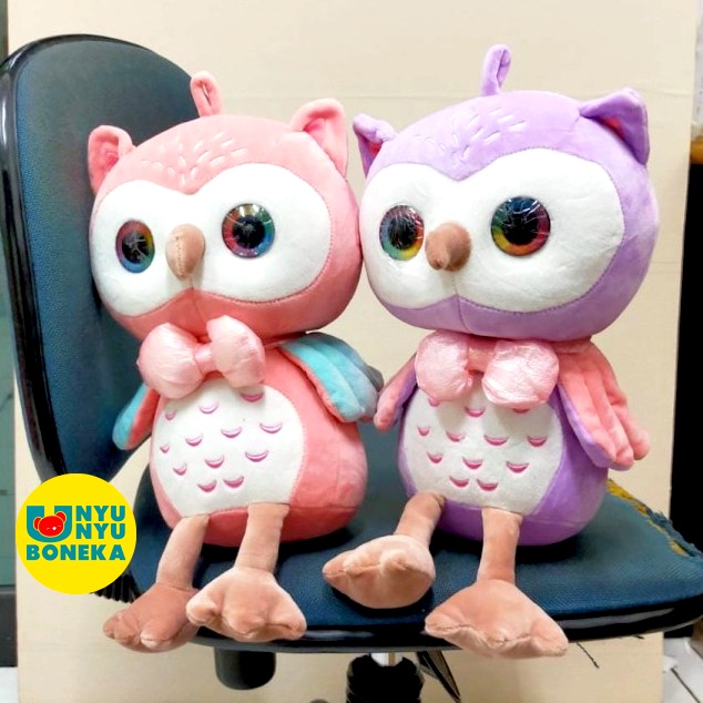 boneka owl roumang burung hantu, bahan soft lembut  bisa buat kado dan souvenir